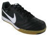 Nike Kids's NIKE JR NIKE5 GATO INDOOR SOCCER SHOES 2.5 (BLACK/WHITE/BLACK/DARK SHADOW)