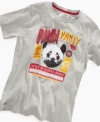 Your little guy will be partying it up with pandas with this cute LRG tee.