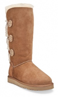 UGG Women's Bailey Button Triplet Boots - Chestnut 8