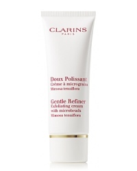 A gentle exfoliating cream with microbeads.