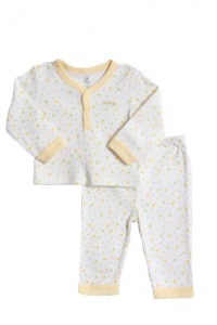 ABSORBA Newborn Unisex-Baby Bubble Print Layette Loungewear 2 Piece Pant Set