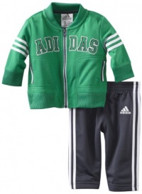 adidas Baby-Boys Infant ITB Teamtricot Set, Bright Green, 24 Months