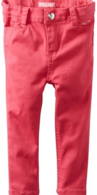 Baby Phat - Kids Baby-girls Infant Colored Twill Jean, Cosmopink, 18