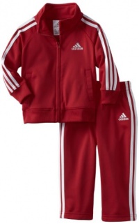 adidas Boys 2-7 ITB Iconic Tricot Set, Arizona Red, 3T