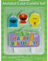 Sesame Street 1st - Molded Candle Set (4 count)