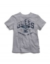 GUESS Kids Boys Little Boy GUESS Kids Boys 1981 Tee Shirt, GREY HEATHER (7)