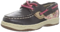 Sperry Top-Sider Bluefish Boat Shoe (Toddler/Little Kid/Big Kid),Espresso/Ditsy Floral,9.5 M US Toddler