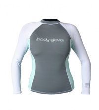 Body Glove Basic Deluxe Women's Long Sleeve Rash Guard