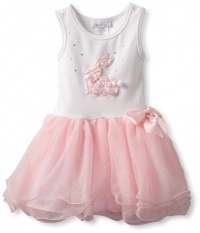 Bonnie Jean Girls 2-6X Bunny Tutu Dress, Pink, 3T