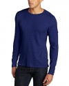 Calvin Klein Sportswear Men's Long Sleeve 2X2 Rib Crew Neck Knit