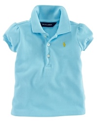 Ralph Lauren Childrenswear Stretch Mesh SS Polo 9M-24M