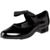 Bloch Dance Annie Tyette Tap Shoe (Toddler/Little Kid/Big Kid),Black Patent,13 M US Little Kid