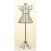 Tall 60 VINTAGE STYLE IRON METAL DRESS FORM Mannequin