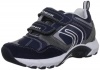 Geox CSTARK1 Sneaker (Infant/Toddler),Navy/Grey,27 EU/10 M US Toddler