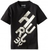 Hurley Boys 2-7 Fold Tee Shirt, Black, 5