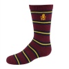 Polo Ralph Lauren toddlers boys Stripe Slack Skull Crew socks burgundy 1pair - 2-4 years