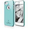 elago S5 Slim Fit Case for iPhone 5 + Logo Protection Film included - eco friendly Retail Packaging - Coral Blue