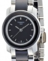 Tissot Women's T0642102205100 Cera Black Dial Ceramic Watch