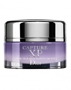 Capture XP Ultimate Wrinkle Correction Eye Crème Capture XP is Dior's wrinkle-smoothing skincare collection that preserves and restores the density beneath each wrinkle. The unique Dior HYALU-STEMTM ingredient complex works both in the epidermis, to revitalize the potential of youth preserving cells to plump the skin and rebuild lost density, and in the dermis, to promote synthesis of hyaluronic acid. Wrinkles are immediately smoothed and are intensely reduced after one month. .52 oz.