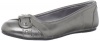 Jessica Simpson Jovie Flat (Little Kid/Big Kid),Dark Silver,12.5 M US Little Kid