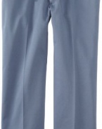 Haggar Men's Work To Weekend No Iron Twill Plain Front Pant