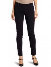 XOXO Juniors New Yorker Skinny Black Suiting Pant, Black, 1/2