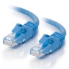 C2G / Cables to Go 29002 Cat6 Snagless Patch Cables, 25-Value Pack, Blue (3 Feet/0.91 Meters)