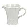 Portmeirion Fleur De Lys Grey Creamer Jug