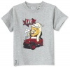 LRG - Kids Boys 8-20 Lion Vehicle Tee, Ash Heather, Medium