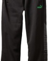 Puma - Kids Boys 8-20 Big Printed Pant, Black, Small