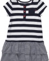 Carter's Striped Dress with Diaper Cover 3-24 Months