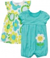 Carters 2-pc. Daddy's Girl Romper & Dress Set