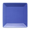 Waechtersbach Effect Glaze Blueberry Large Rimmed Square Plate, Set of 2