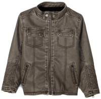 Micros Boys 2-7 Cross Jacket, Dark Gray, Medium(5)