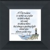 Father Saying Frame Black 3.5x3.5 Gift Inspirational with Built in Easel