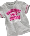 This sporty Under Armour  Protect this House tee lets everyone know who is in charge.