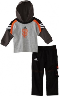 MLB Infant San Francisco Giants Hooded Layer Top & Pant Set