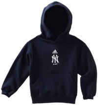 MLB Toddler New York Yankees Team Logo Hooded Fleece (Navy, 3T)