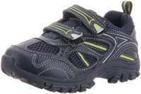 Stride Rite Dallas Sneaker (Toddler/Little Kid),Navy/Lime,8.5 M US Toddler