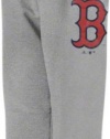 MLB Youth Boston Red Sox Fleece Pant (Athletic Grey, Large)