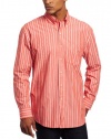 IZOD Men's Long Sleeve Multi Stripe Button Down Shirt