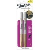 Sharpie Metallic Fine Point Permanent Markers, 2 Markers, Gold (1823813)