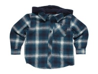 Quiksilver Toddler/ Little Kids Boys Flannel Plaid Shirt-XL