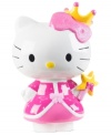 Fun way to save for a rainy day or check out a movie on a rainy is with this adorable resin princess bank from Hello Kitty.