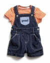 GUESS Tee and Shortall Set, STRING (6/9M)