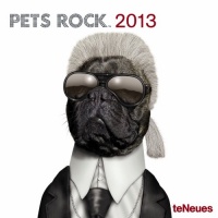 2013 Pets Rock Mini Wall Calendar