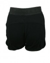 T by Alexander Wang Womens Rib Wide Elastic Waist Short Shorts