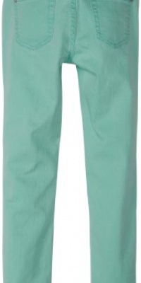 7 For All Mankind Girls 7-16 The Skinny Fitted Silhouette With Glitter, Mint, 12