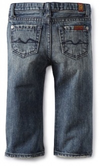 7 For All Mankind Baby-Boys Infant Bootcut Jean, Medium New York, 24 Months