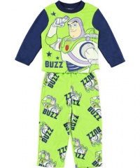 AME Sleepwear Boys Salut Buzz Pajama Set